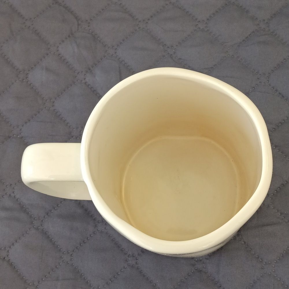 Rae Dunn White 'Laugh' Mug - Picture 3 of 4